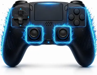 Capa Controle Sem fio Compatível com PC,Ps4, Notebook, Smart Tv, Com Bluetooth Game Pass, Geforce Now