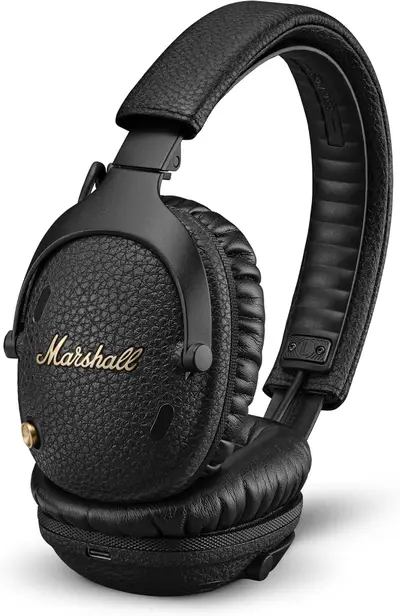 Capa Marshall Monitor III ANC Over Ear Bluetooth Headphones - Black