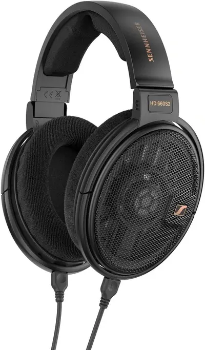 Capa Sennheiser HD 660S2 Fones de Ouvido Estéreo Audiófilos com Fio, com Subgrave Profundo, Surround Otimizado, Fluxo de Ar do Transdutor, Sistema de Ímã Ventilado e Bobina de Voz – Preto