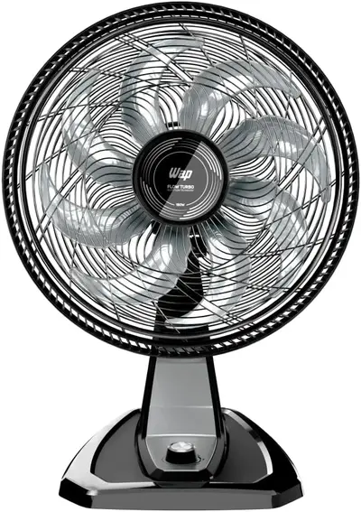 Capa WAP Ventilador de Mesa e Parede 50cm FLOW TURBO, com Tecnologia Silenciosa e Econômica, 8 Pás e 3 Velocidades, 180W 220V